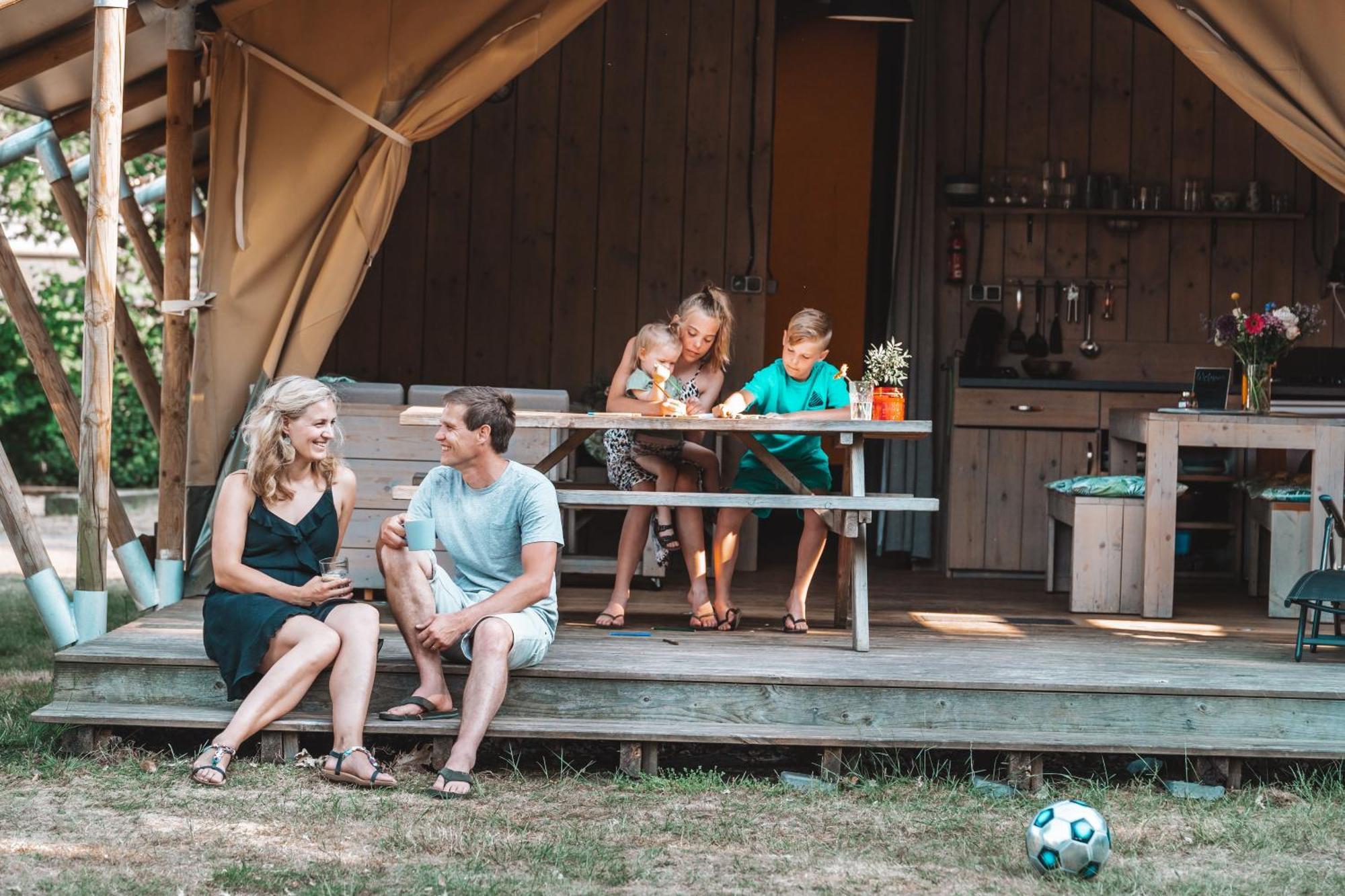 Glamping Holten Luxe Safaritent 1 Εξωτερικό φωτογραφία