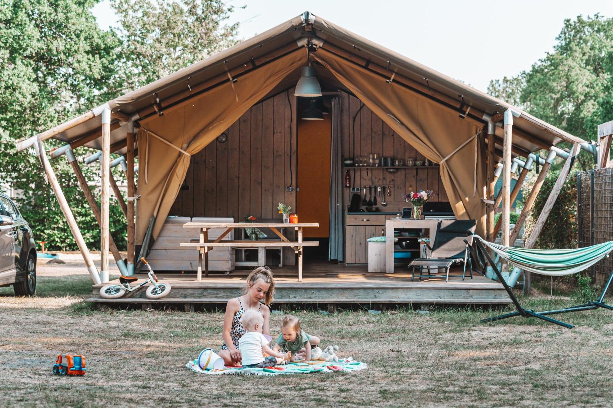 Glamping Holten Luxe Safaritent 1 Εξωτερικό φωτογραφία