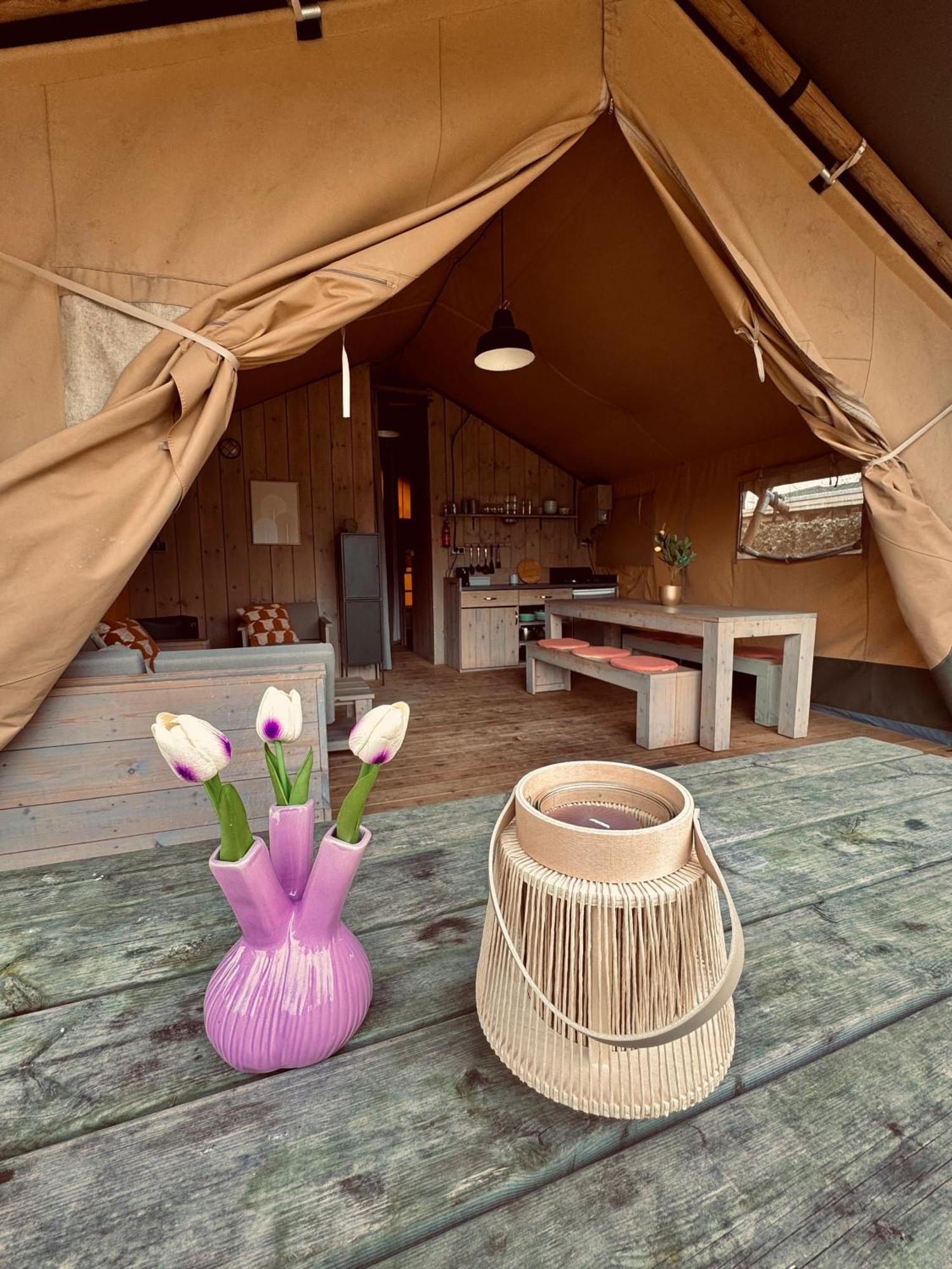 Glamping Holten Luxe Safaritent 1 Εξωτερικό φωτογραφία